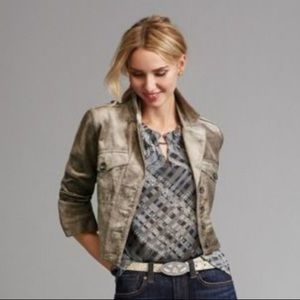 CAbi Sunday Topper Velvet Jacket 3377 Sz XS